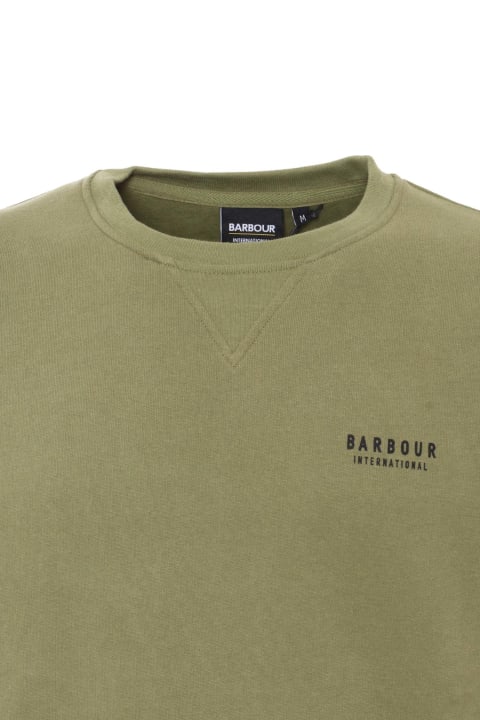Barbour for Men Barbour Olive Green Jack Sweatshirt