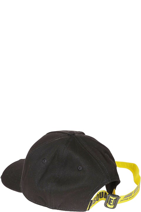 Fashion for Men Dsquared2 Logo Patched Baseball Cap