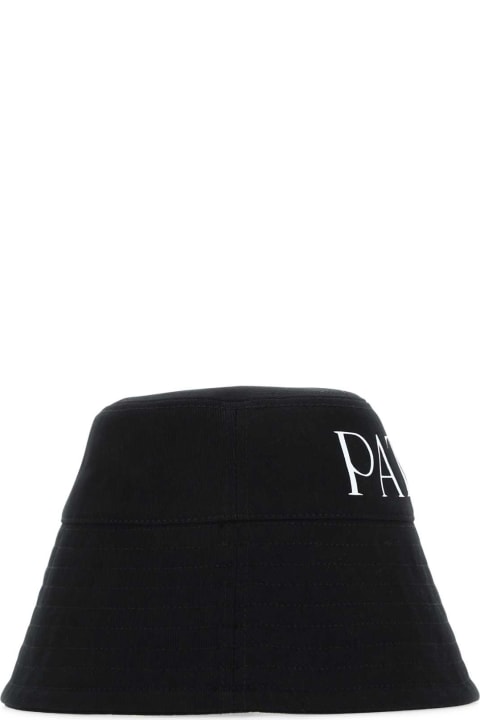 Accessories for Women Patou Black Canvas Hat