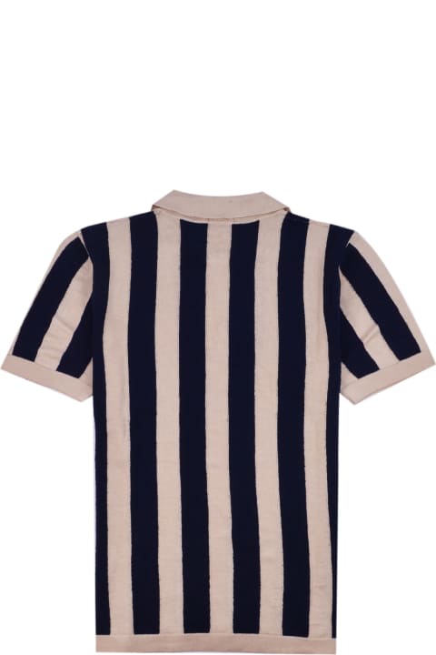 Drumohr Topwear for Men Drumohr Striped Polo Shirt
