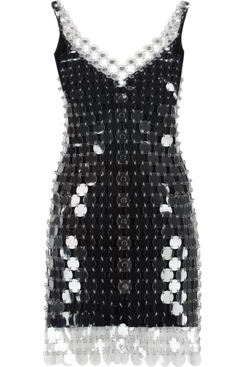ウィメンズ Paco Rabanneのワンピース＆ドレス Paco Rabanne Maxi Transparent Sequin Dress