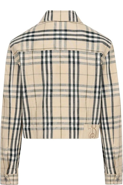 Homeware Burberry Embroidered Denim Jacket