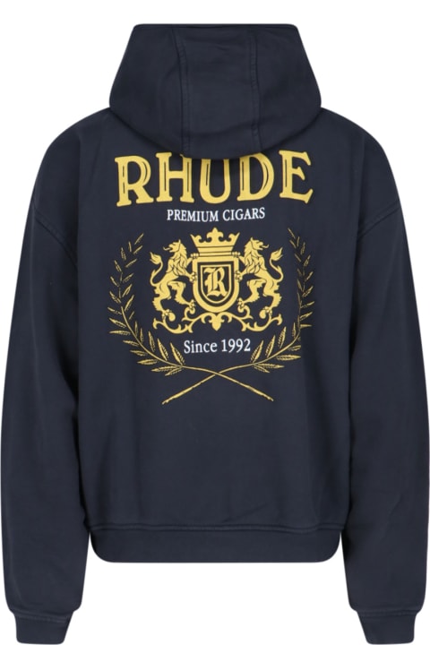 Rhude لـ Men Rhude "cresta Cigar" Hoodie