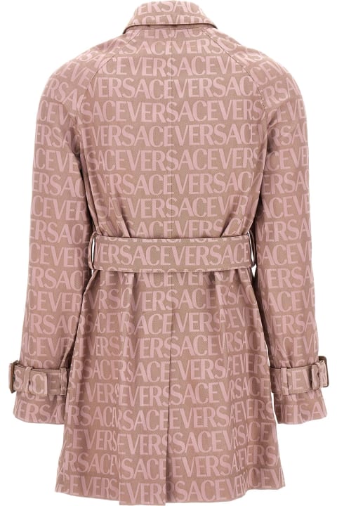 ウィメンズ Versaceのコート＆ジャケット Versace Allover Trench
