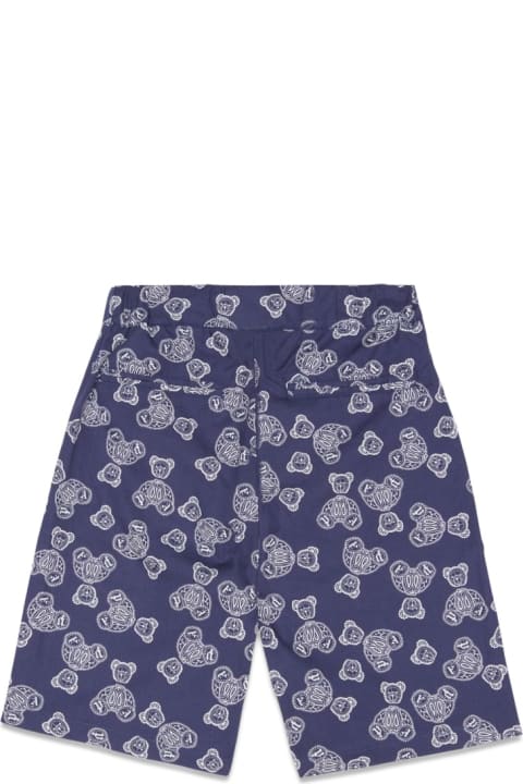 Palm Angels Kids Palm Angels All Over Printed Chino Shorts