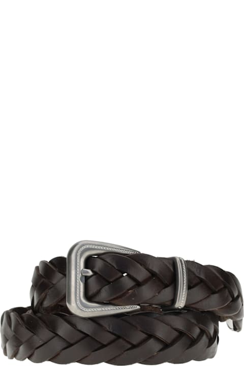 Fashion for Women Brunello Cucinelli Woven Leather Belt