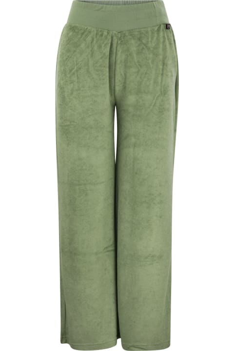 Colmar Pants & Shorts for Women Colmar Chenille Palazzo Trousers