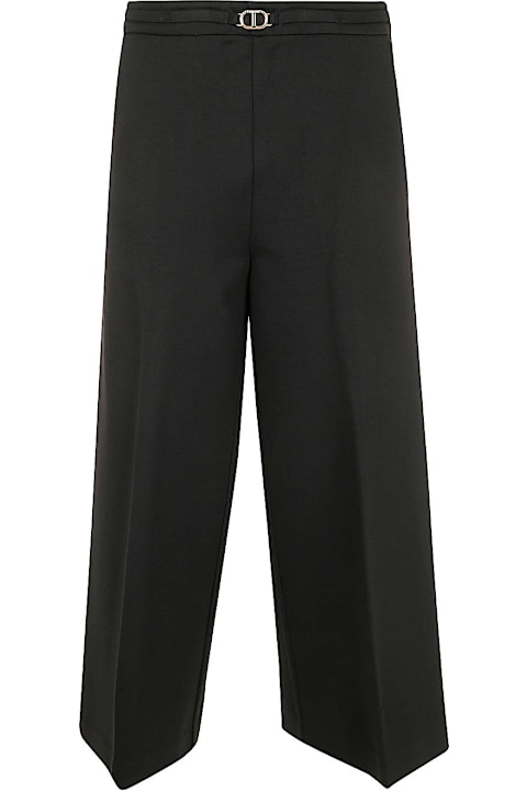 TwinSet for Women TwinSet Oval T Waist Strap Cropped Trousers