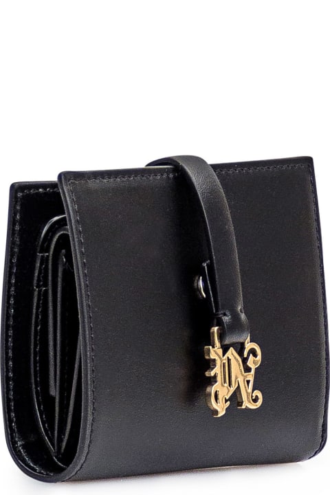 Palm Angels Wallets for Women Palm Angels Monogram Wallet