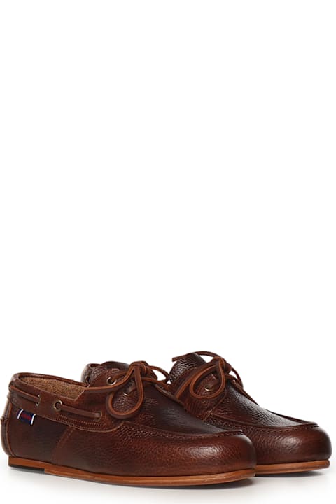 Sebago Owen Tumbled Leather Loafers