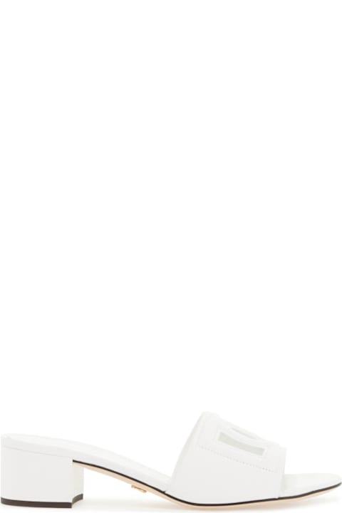 Flat Shoes for Women Dolce & Gabbana 'dg Logo Slides For Stylish