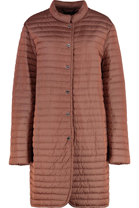Homeware Moorer Lea Snap Button Fastening Down Jacket