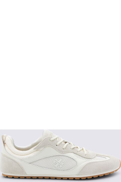Tory Burch White Leather Sneakers