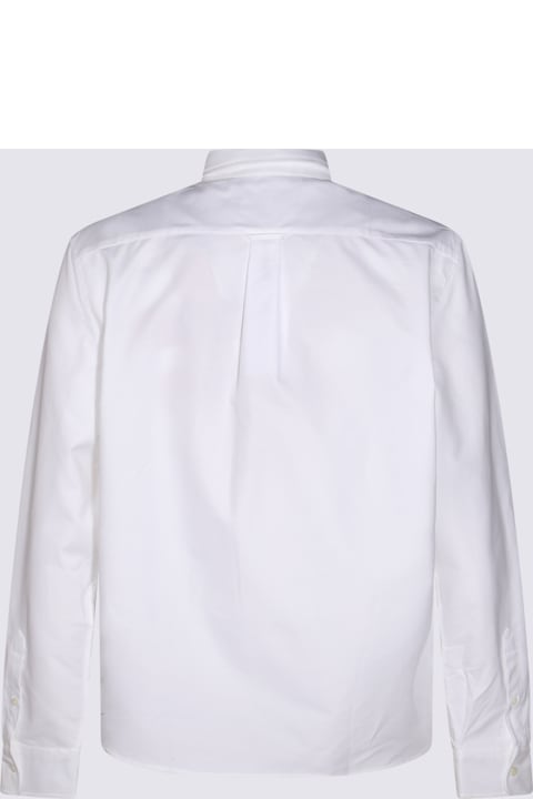 Maison Kitsuné Shirts for Men Maison Kitsuné White Cotton Shirt