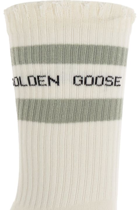 Golden Goose Underwear for Men Golden Goose Golden Goose Socks With Vintage Effect