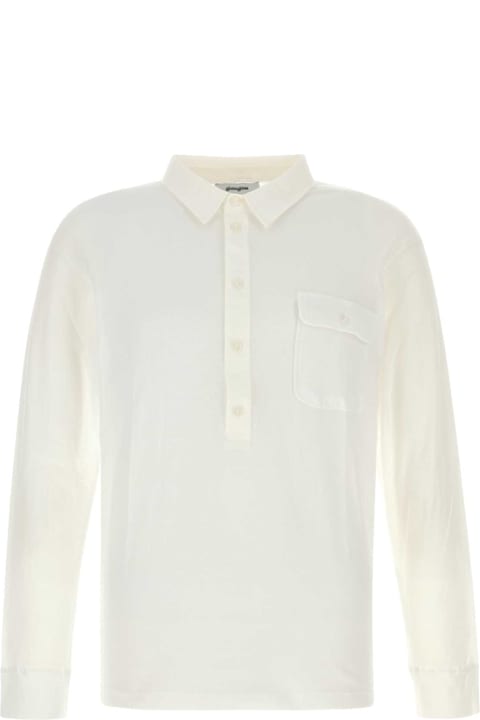 Gimaguas for Kids Gimaguas White Cotton Tristan Polo Shirt