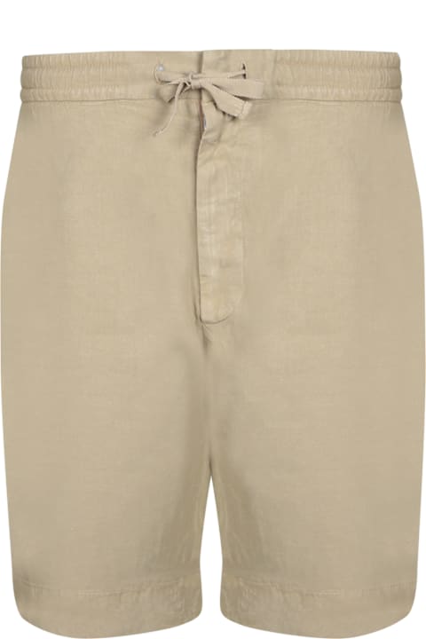 Officine Générale Clothing for Men Officine Générale Phil Beige Bermuda Shorts