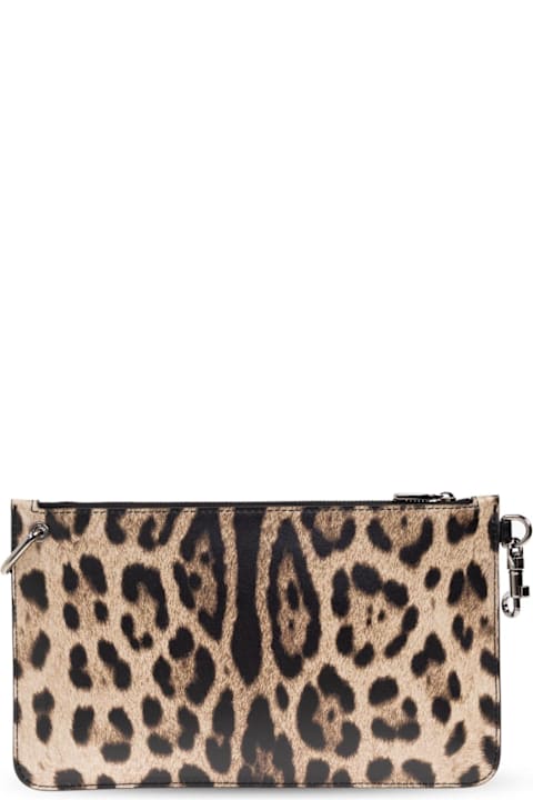 Fashion for Men Dolce & Gabbana Dolce & Gabbana Animal Print Shoulder Bag