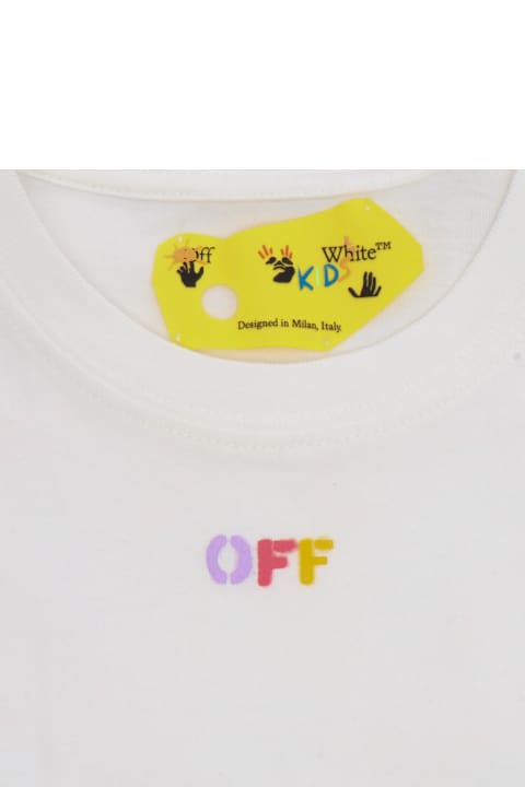 Fashion for Girls Off-White White T-shirt With Logo