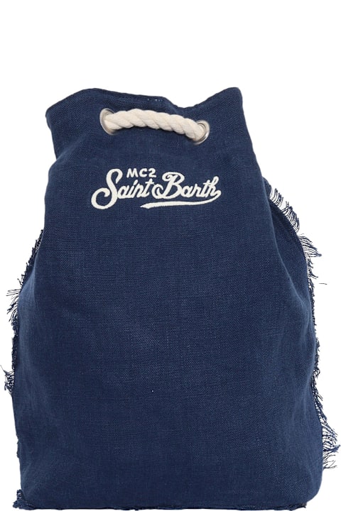 MC2 Saint Barth Accessories & Gifts for Boys MC2 Saint Barth Boat Backpack Linen