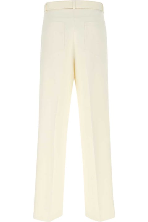 Sale for Men Zegna Ivory Wool Pant