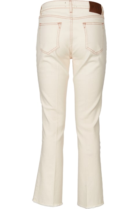 Fay for Women Fay Cream-colored Jeans