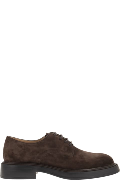 Tod's Loafers & Boat Shoes for Men Tod's Suede Lace Up Shoes