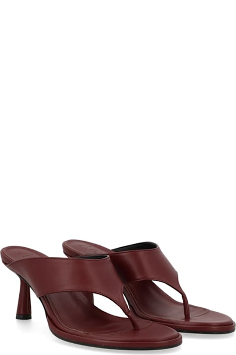 aeyde Thong Sandal With Heel