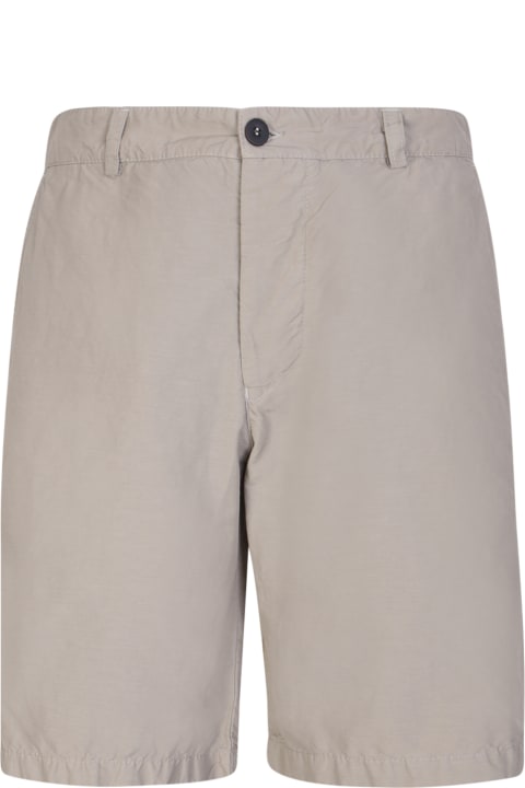 Original Vintage Style Pants for Men Original Vintage Style Original Vintage Nylon Beige Bermuda Shorts
