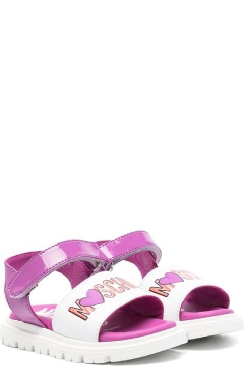 Moschino Shoes for Girls Moschino Sandali Con Stampa