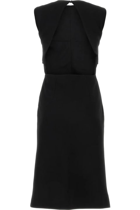SportMax Dresses for Women SportMax Black Stretch Polyester Mirto Dress