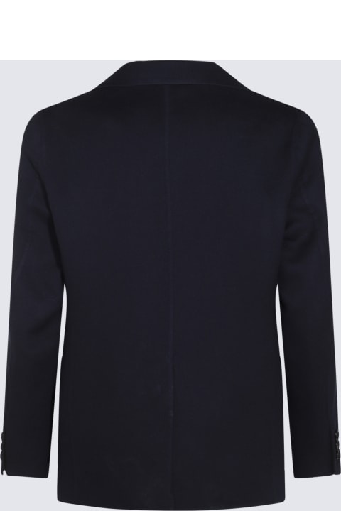 Canali Coats & Jackets for Men Canali Blue Wool Casual Jacket