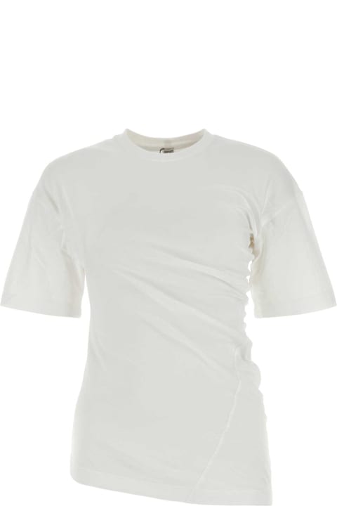 Totême Topwear for Women Totême White Cotton T-shirt