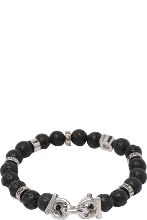 Jewelry for Men Ferragamo Beads Bracelet
