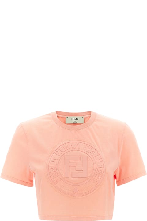 Fendi for Women Fendi 3d 'fendi Roma' T-shirt