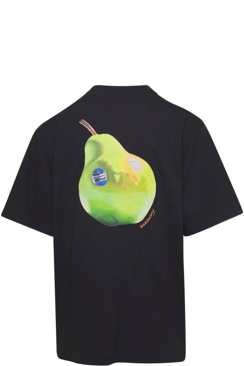 Topwear for Men Burberry Pear-printed Crewneck T-shirt