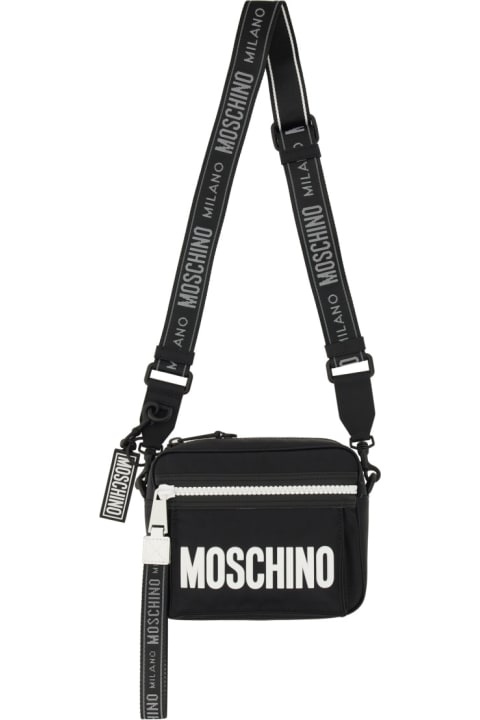 メンズ バッグ Moschino Shoulder Bag With Logo