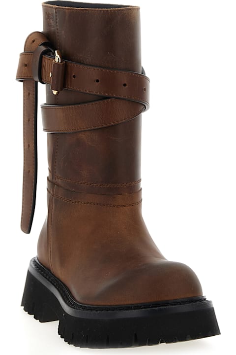 Moschino for Kids Moschino 'brick' Boots