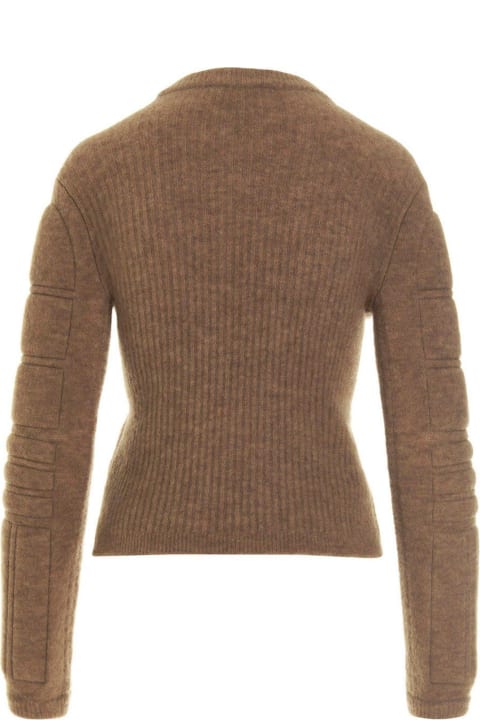 Max Mara Sale for Women Max Mara Smirne Long Sleeved Crewneck Sweater