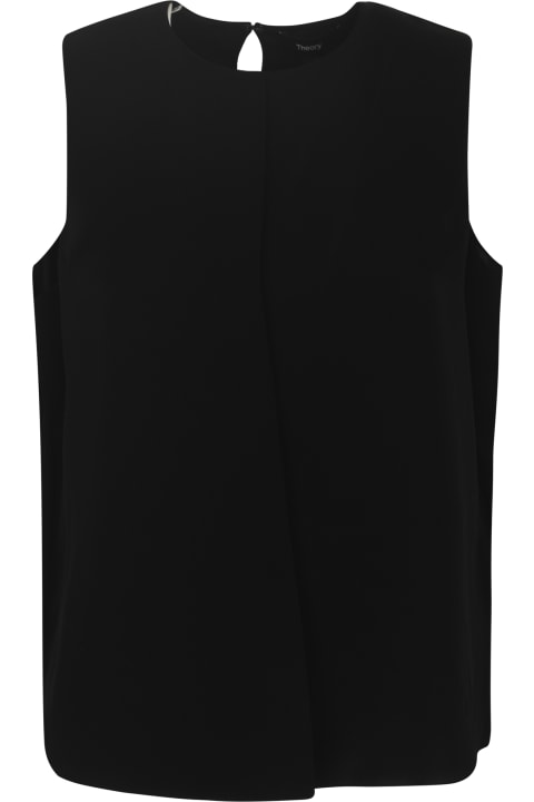 Theory Topwear for Women Theory Keyhole Detail Sleeveless Top