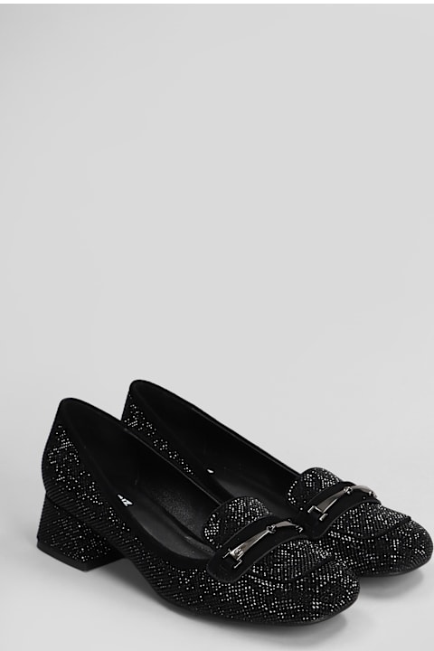 Lola Cruz أحذية لـ السيدات Lola Cruz Clover Pump 40 Pumps In Black Suede