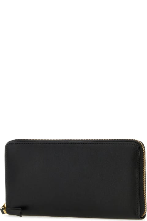 Comme des Garçons Wallet for Women Comme des Garçons Wallet Black Leather Wallet