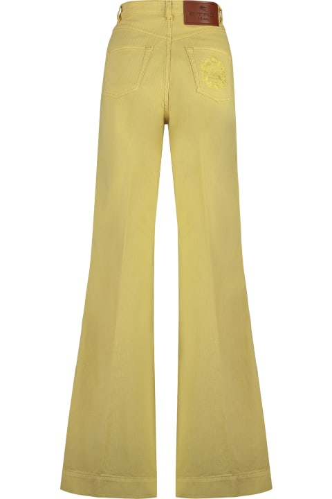 Etro Pants & Shorts for Women Etro High-rise Flared Jeans