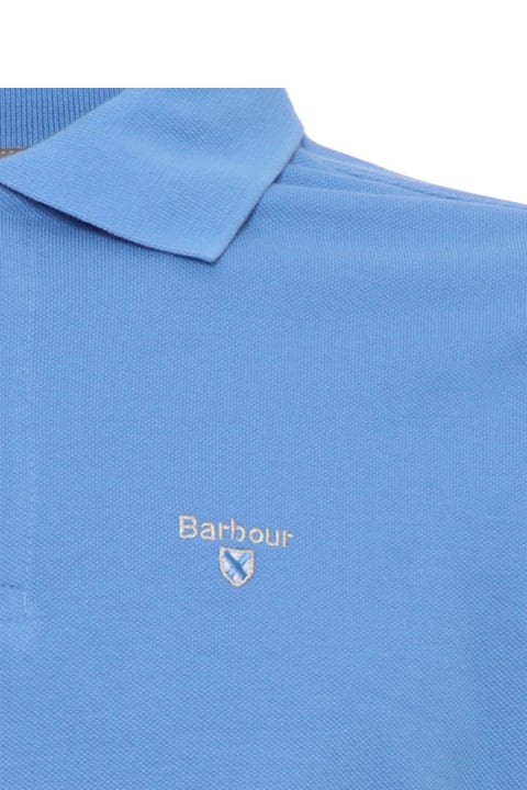 Homeware Barbour Light Blue Polo
