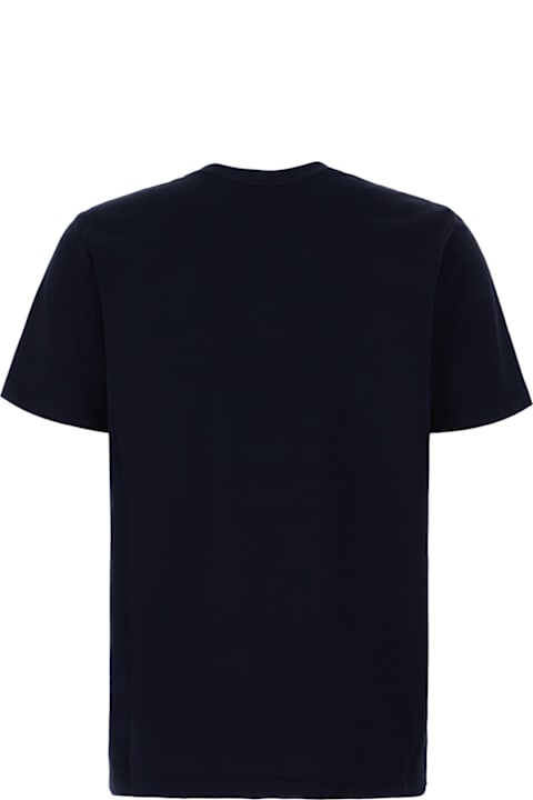 Moncler for Men Moncler Midnight Blue Cotton T-shirt