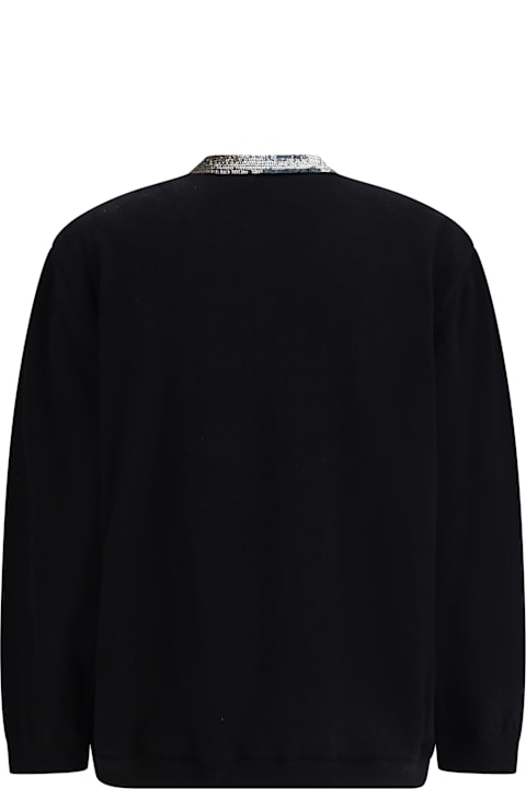 Valentino سترات لـ السيدات Valentino Sequined Virgin Wool Cardigan