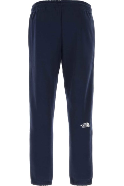 Fashion for Men The North Face Blue Cotton Blend Joggers