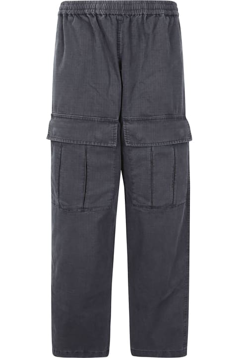 Acne Studios for Men Acne Studios Logo Embroidered Mid-waist Pants