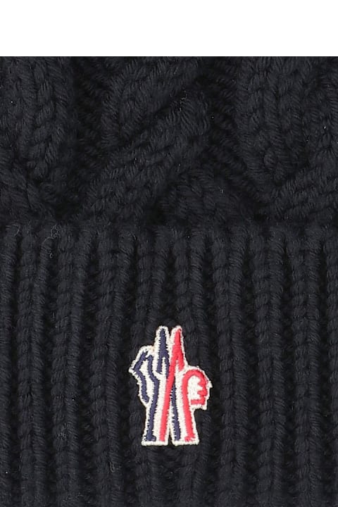 Moncler Grenoble Hats for Men Moncler Grenoble Wool Logo Beanie