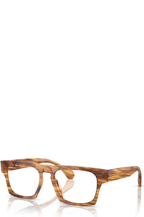 Alain Mikli Eyewear for Men Alain Mikli A03508 Striped Havana Glasses